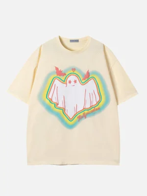 Aelfric Eden Ghost Print APRICOT Tee