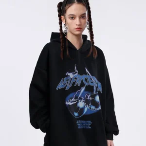 Aelfric Eden Lightning Cherry Print Hoodie