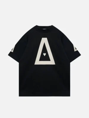 Aelfric Eden Print Basic Black Tee