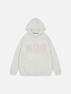 Flower Embroidery Number Aelfric Eden Hoodie